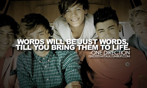 My One Direction Quotes: One Direction Quotes