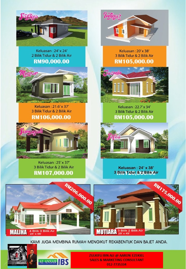 RUMAHKU SYURGAKU REAL ESTATE ZONE JOM BINA BANGLO IBS