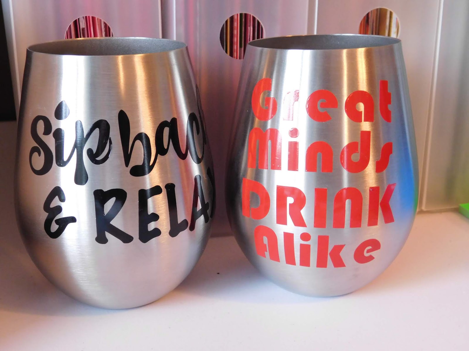Decorating Stainless Steel Mugs with the Cricut