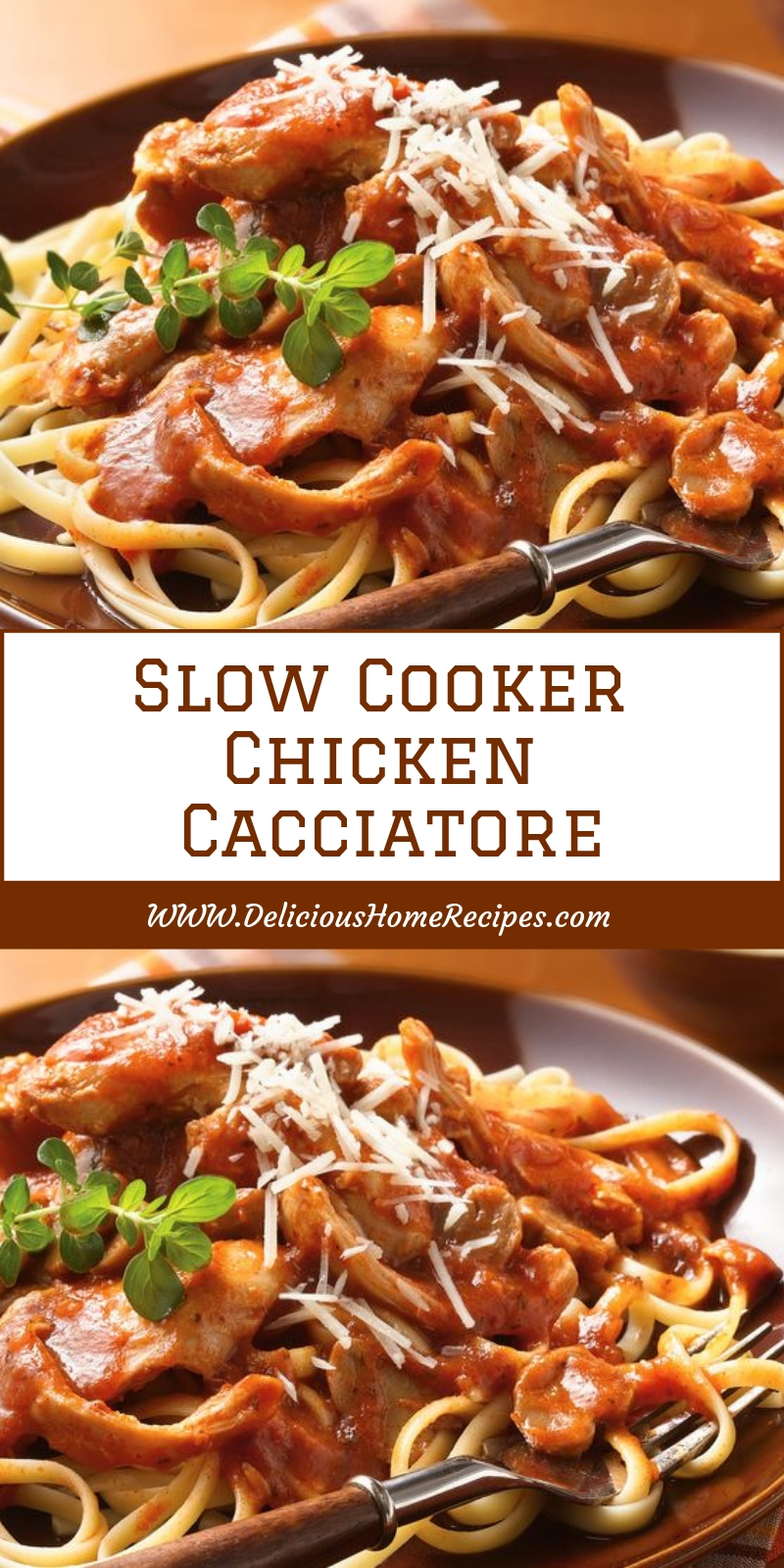 Slow Cooker Chicken Cacciatore Slow Cooker Chicken Cacciatore