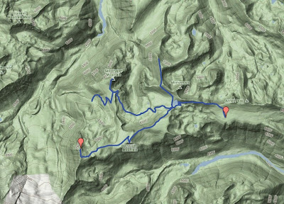 Topology Map of Sunrise Hike