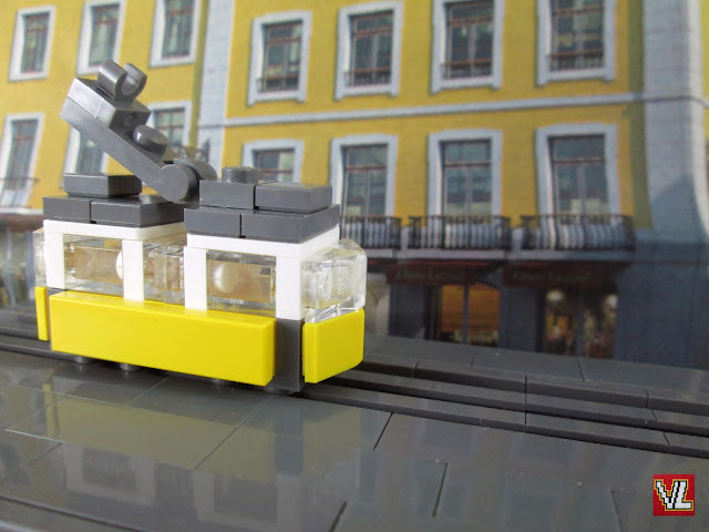 MOC LEGO de elétrico de Lisboa