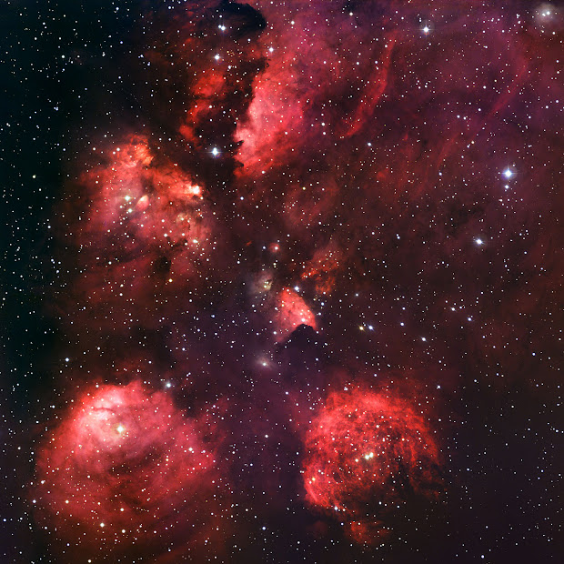 The Cat's Paw Nebula by ESO's MPG/ESO 2.2-meter telescope