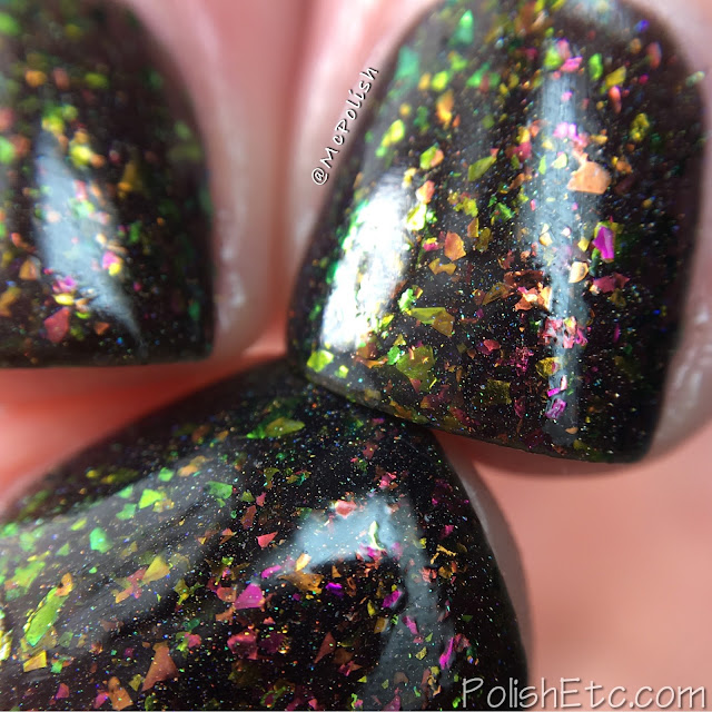 Top Shelf Lacquer - Holiday Flake Out Collection - McPolish - Fireside Delight