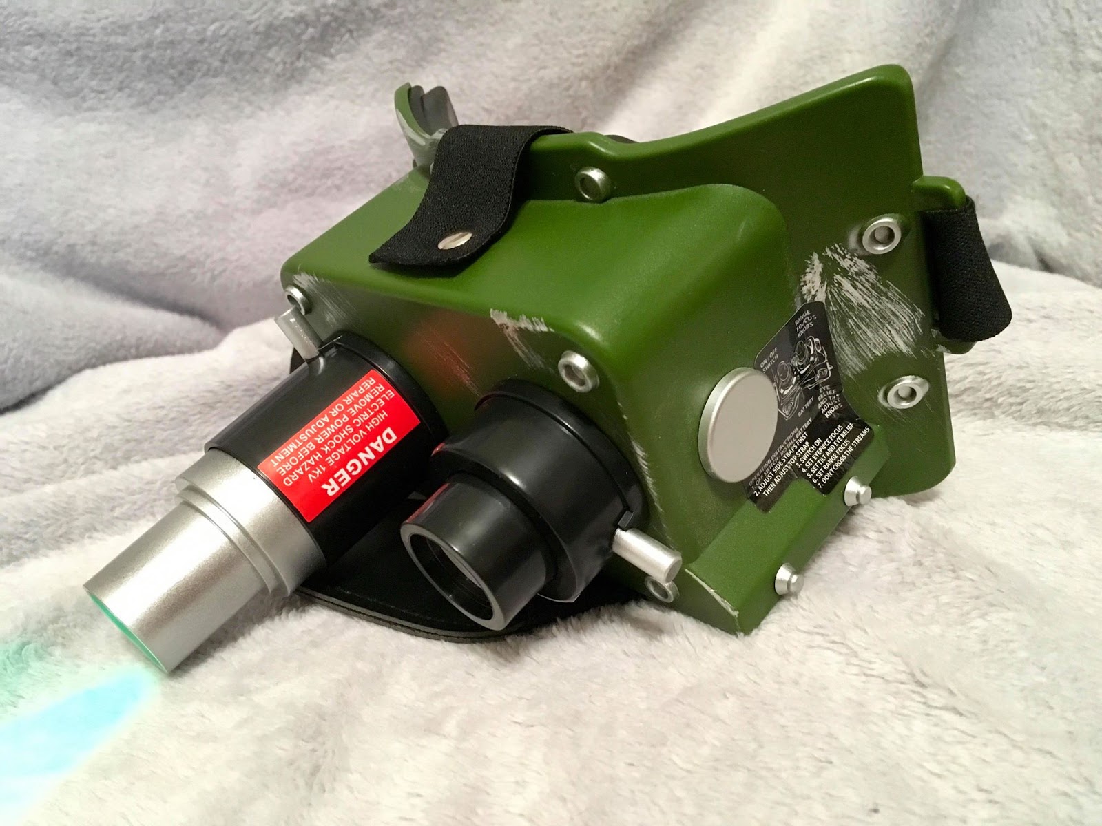 The Terrible Toyman Ecto Goggles and ESP Test Cards