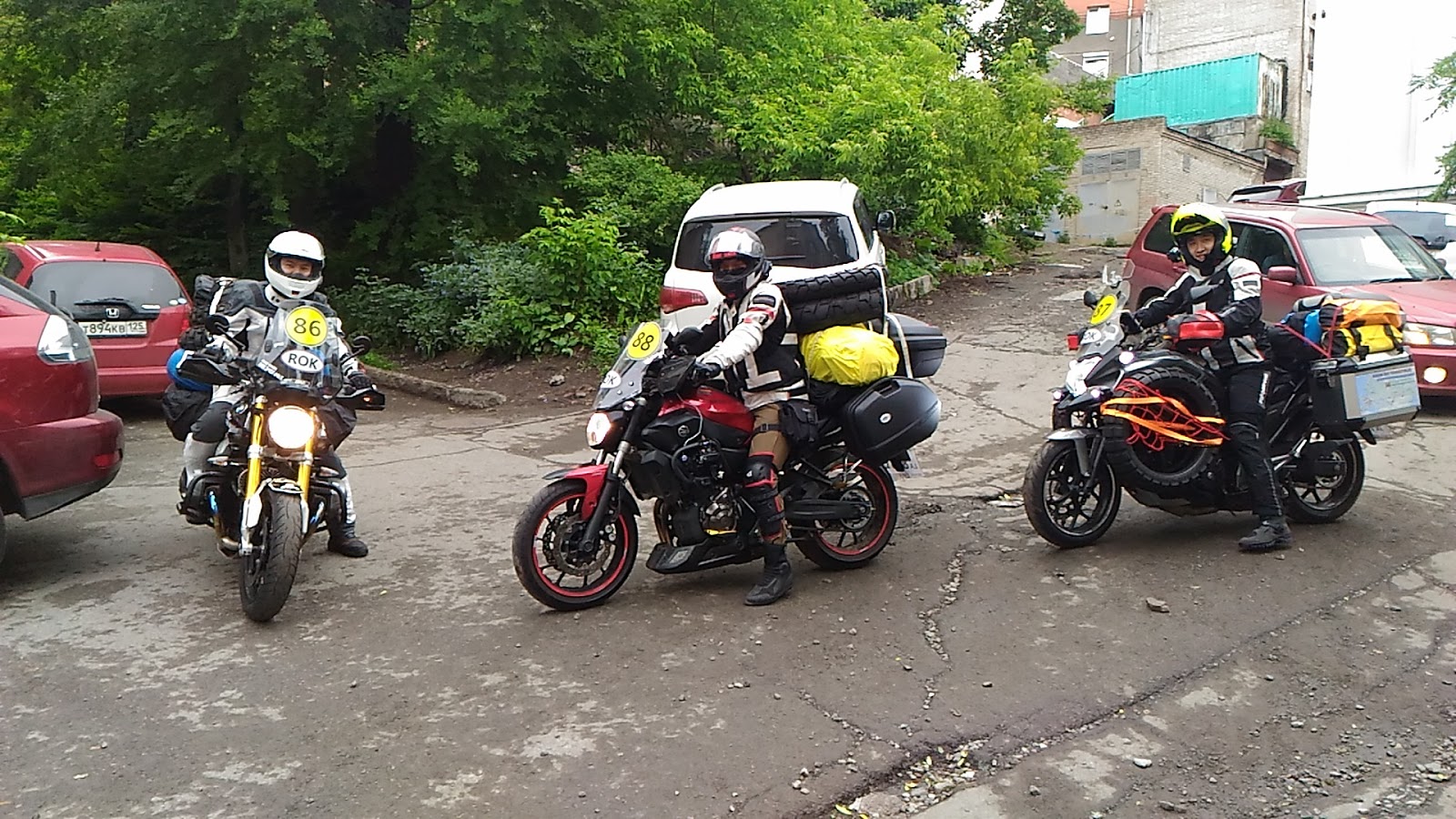 6 21 ロシアツーリング Vladivostok 散策 Banjo Motorcycle