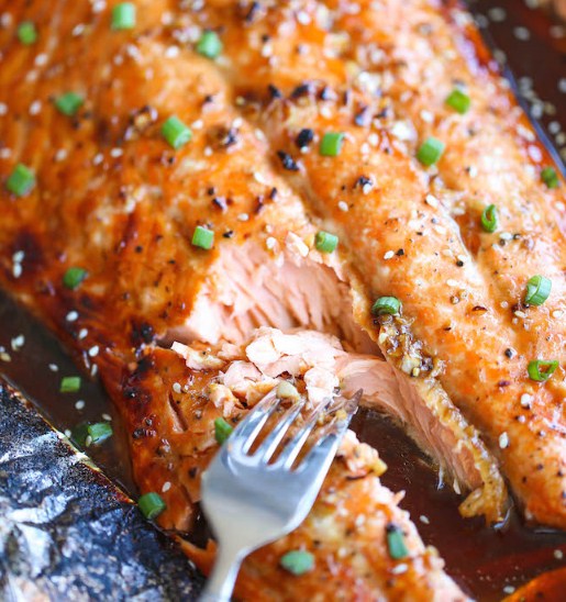 ASIAN SALMON IN FOIL Foodandcake789