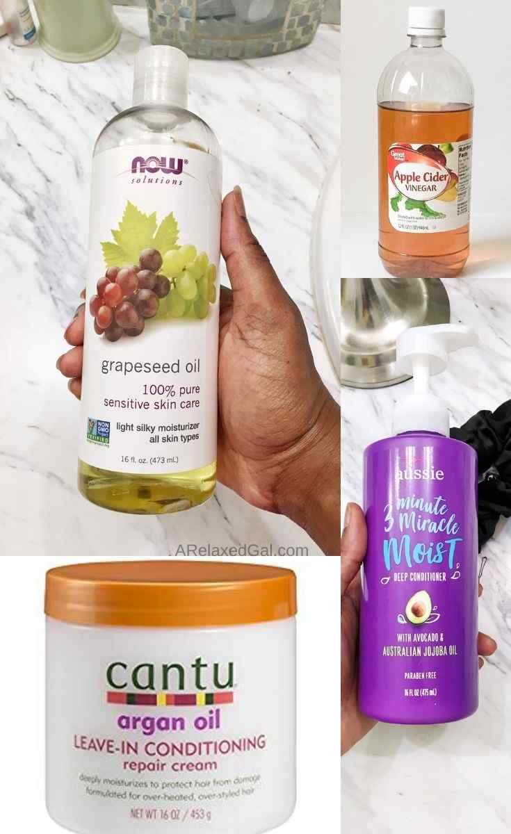Low Cost Hair Products For Relaxed Hair | A Relaxed Gal