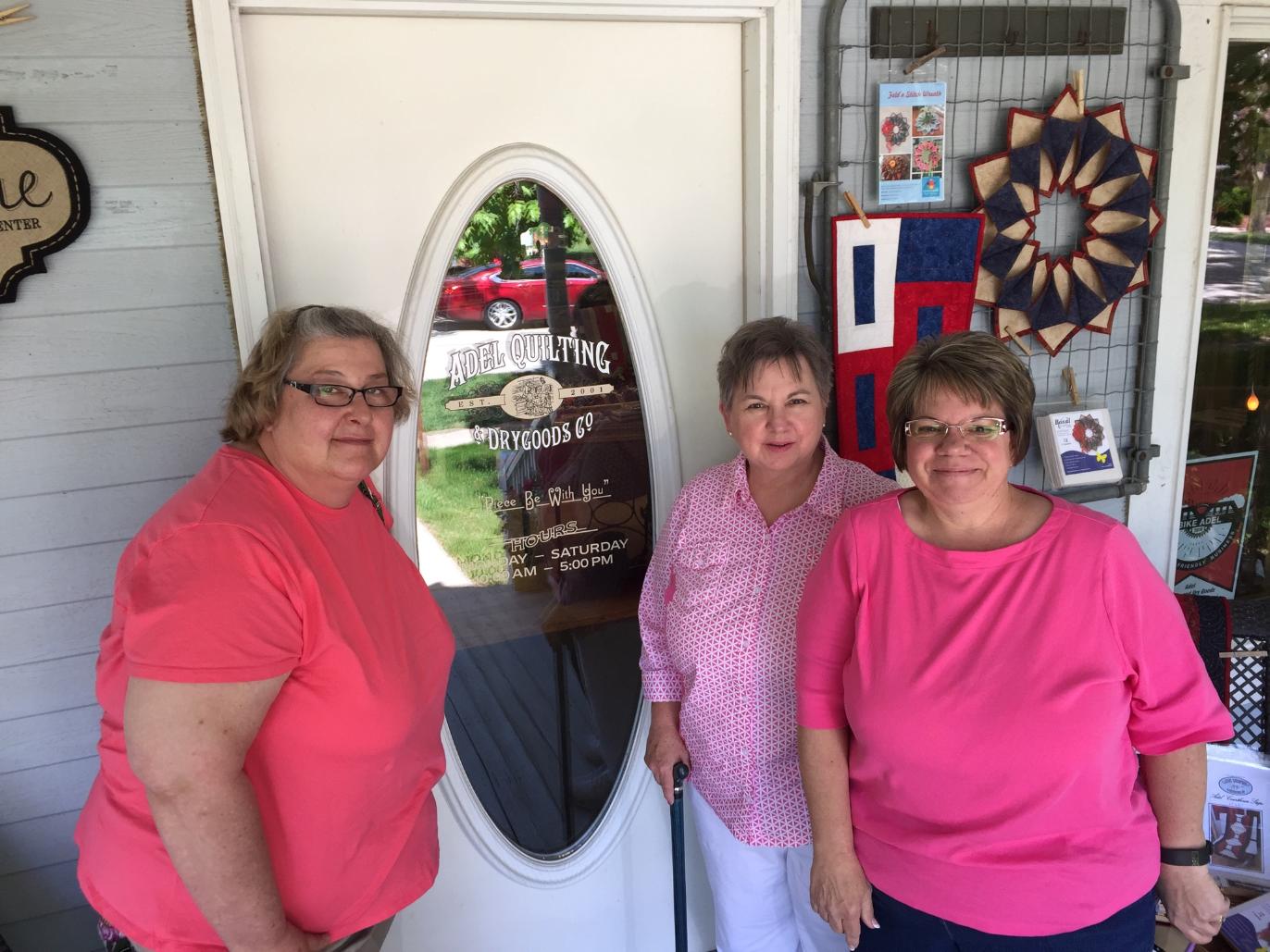 Adel Quilting & Dry Goods Co. Meet these lovely ladies!
