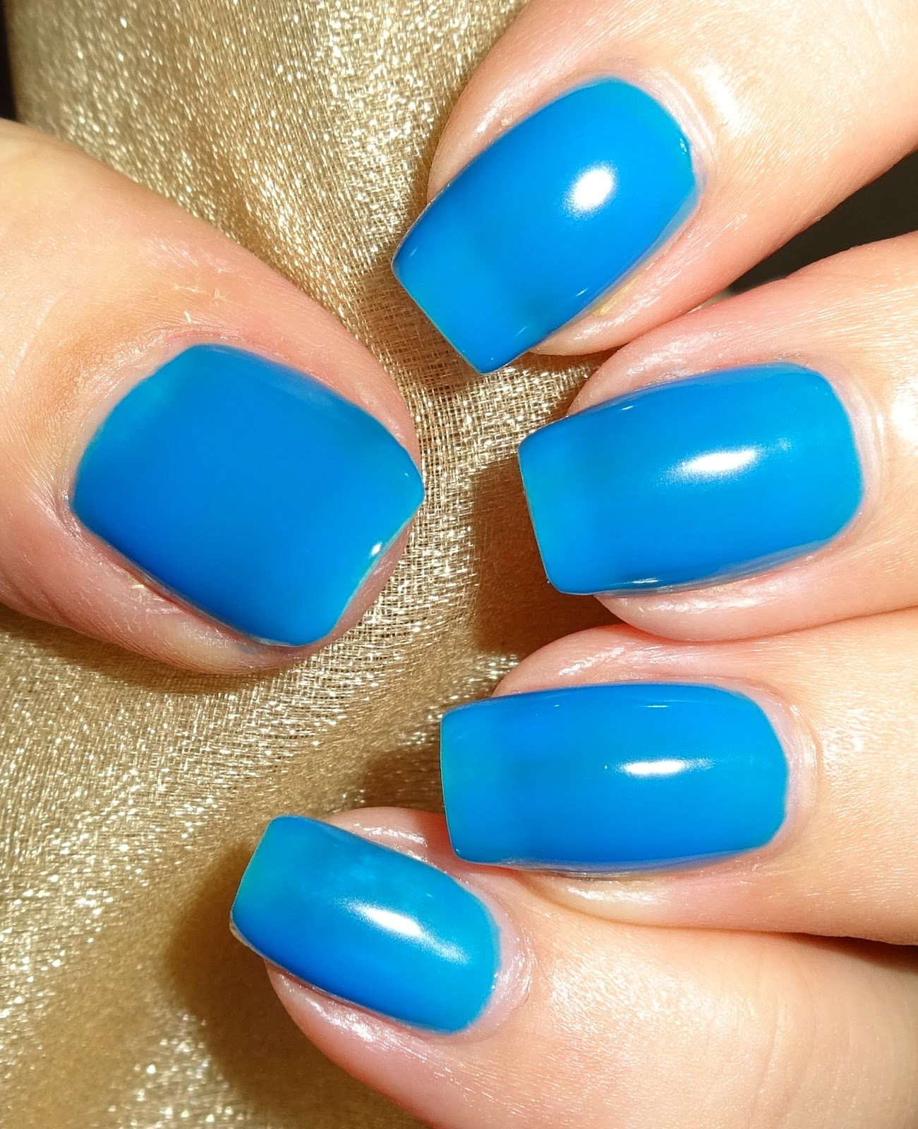 Wendy's Delights: Stargazer Neon Blue Nail Polish
