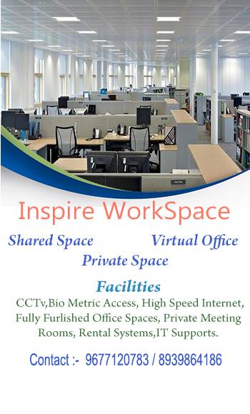 Inspire Commercial Shared Office Spaces in Chennai