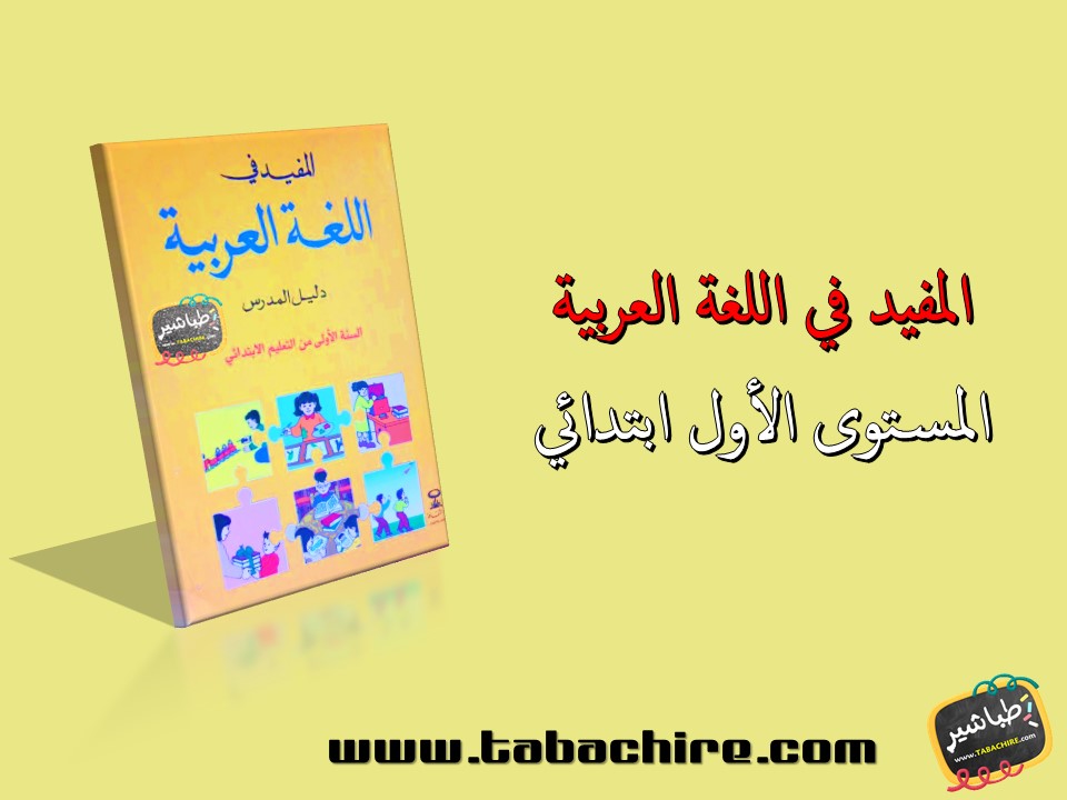 جذاذات المفيد في اللغة العربية - المستوى الأول ابتدائي