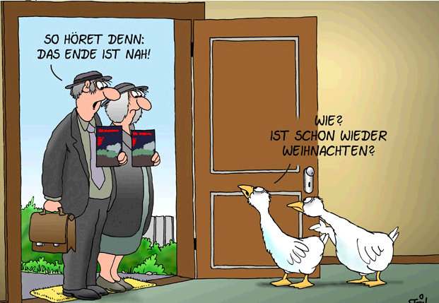 stichelei: Weltuntergang