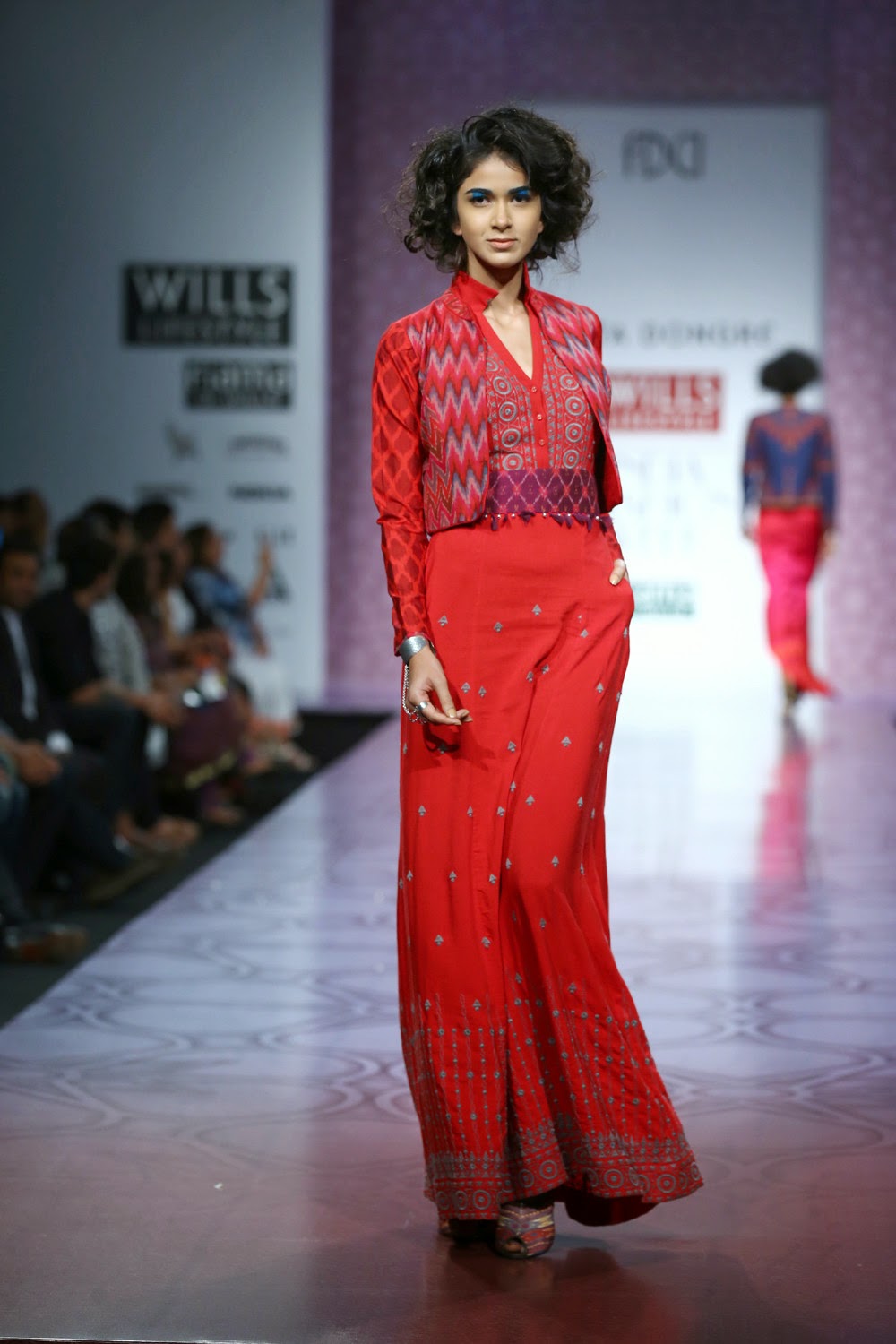 Anita Dongre Show at Wills Lifestyle India Fashion Week 2014 - Vega ...