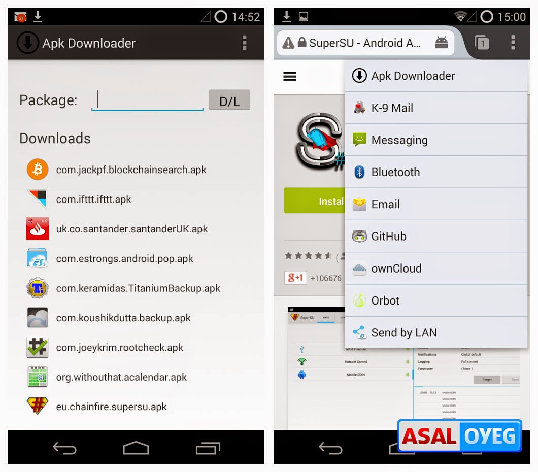Downloader на русском. APK download