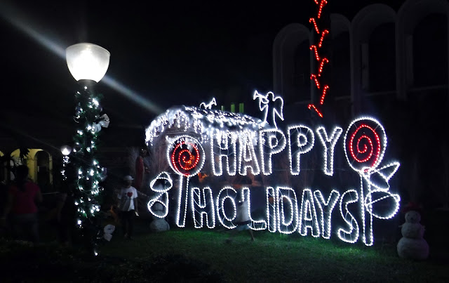 It's a white Christmas at South Cotabato Provincial Capitol