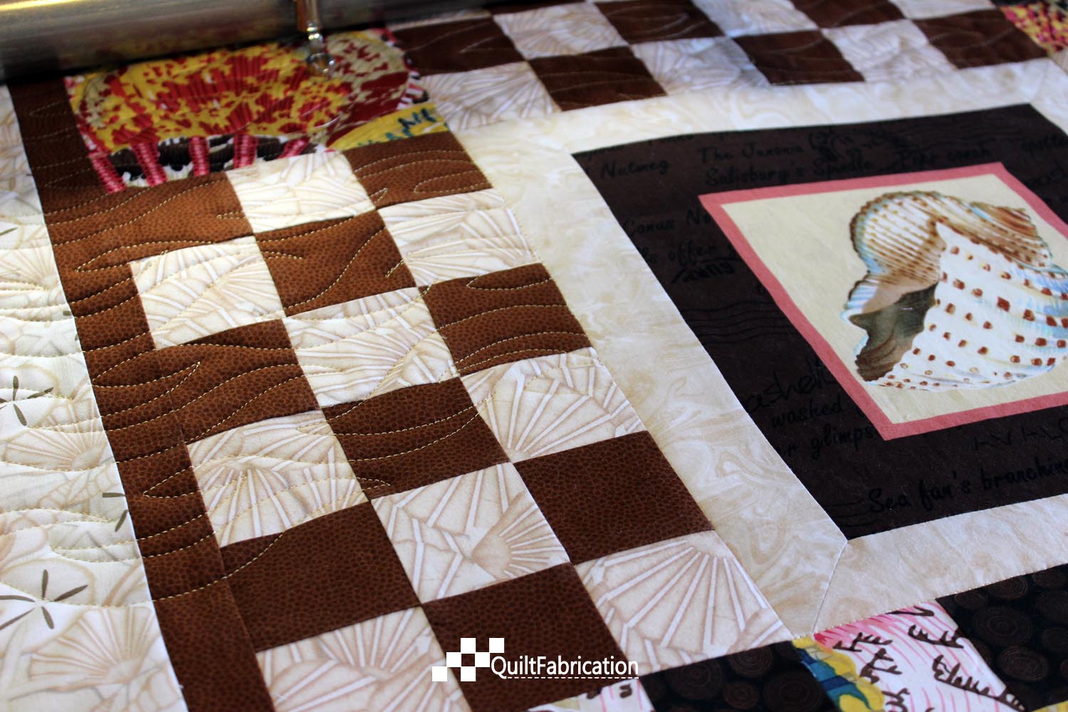Pantographs plus Custom Quilting