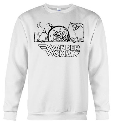 Wander Woman T Shirt Hoodie Sweatshirt Sweater Jacket Tank Tops