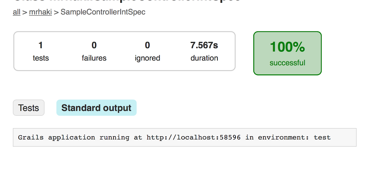 Grails Goodness Use Random Server Port In Integration Tests Messages