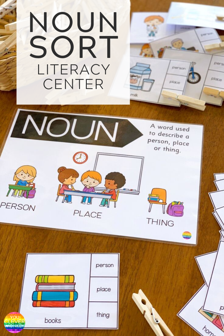 PARTS OF SPEECH HOW TO INTRODUCE NOUNS you clever monkey