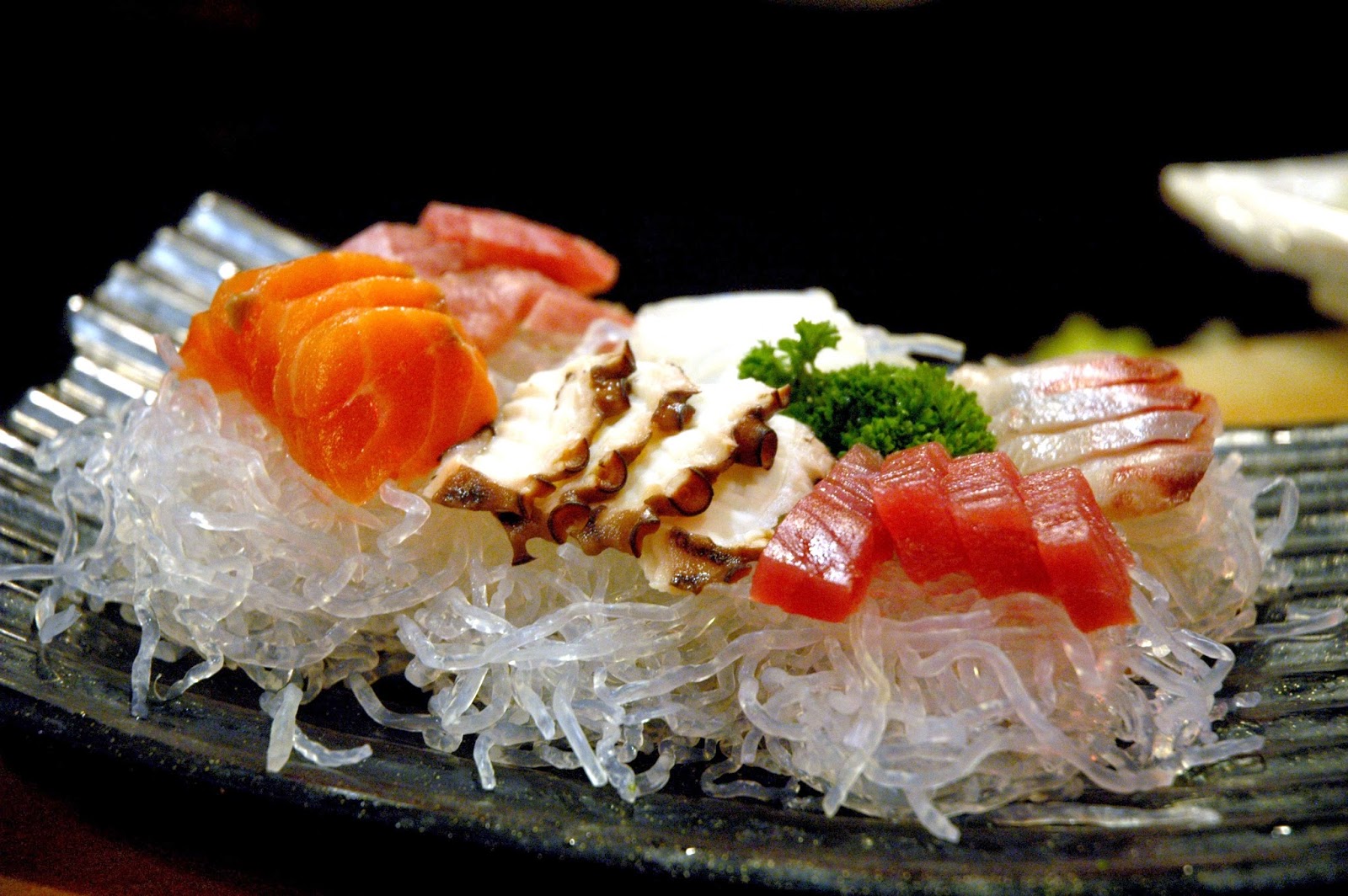 DUDE FOR FOOD Sushi. Sashimi. Unlimited. At GenjiM. Hungry?