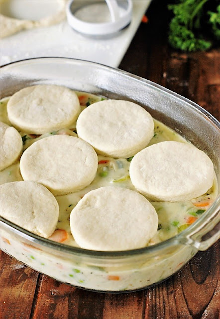 How to Make Biscuit Topping for Chicken Pot Pie image