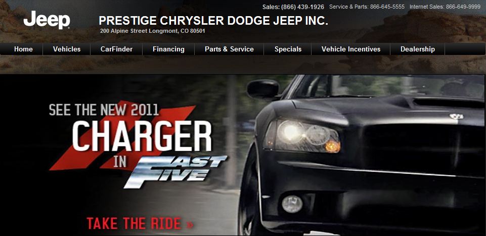 Chrysler jeep dealerships in colorado