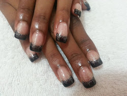 nails gothic gelish gel extension colours soft tips