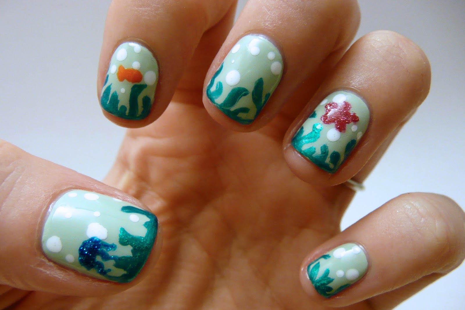Casa de Polish Little Aquarium Nails
