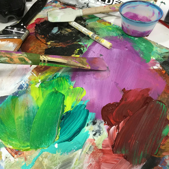 collage journeys by Jane Davies: Pix from Big Fat Art Weekend