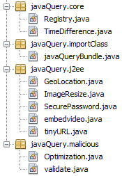 Java by examples: javaQueryAPI