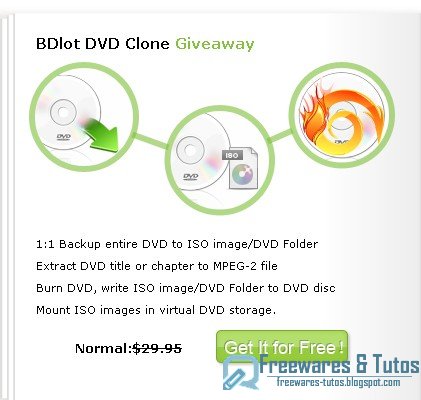 Offre promotionnelle : BDlot DVD Clone Ultimate gratuit (spécial Thanksgiving) !