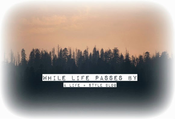 while life passes by...