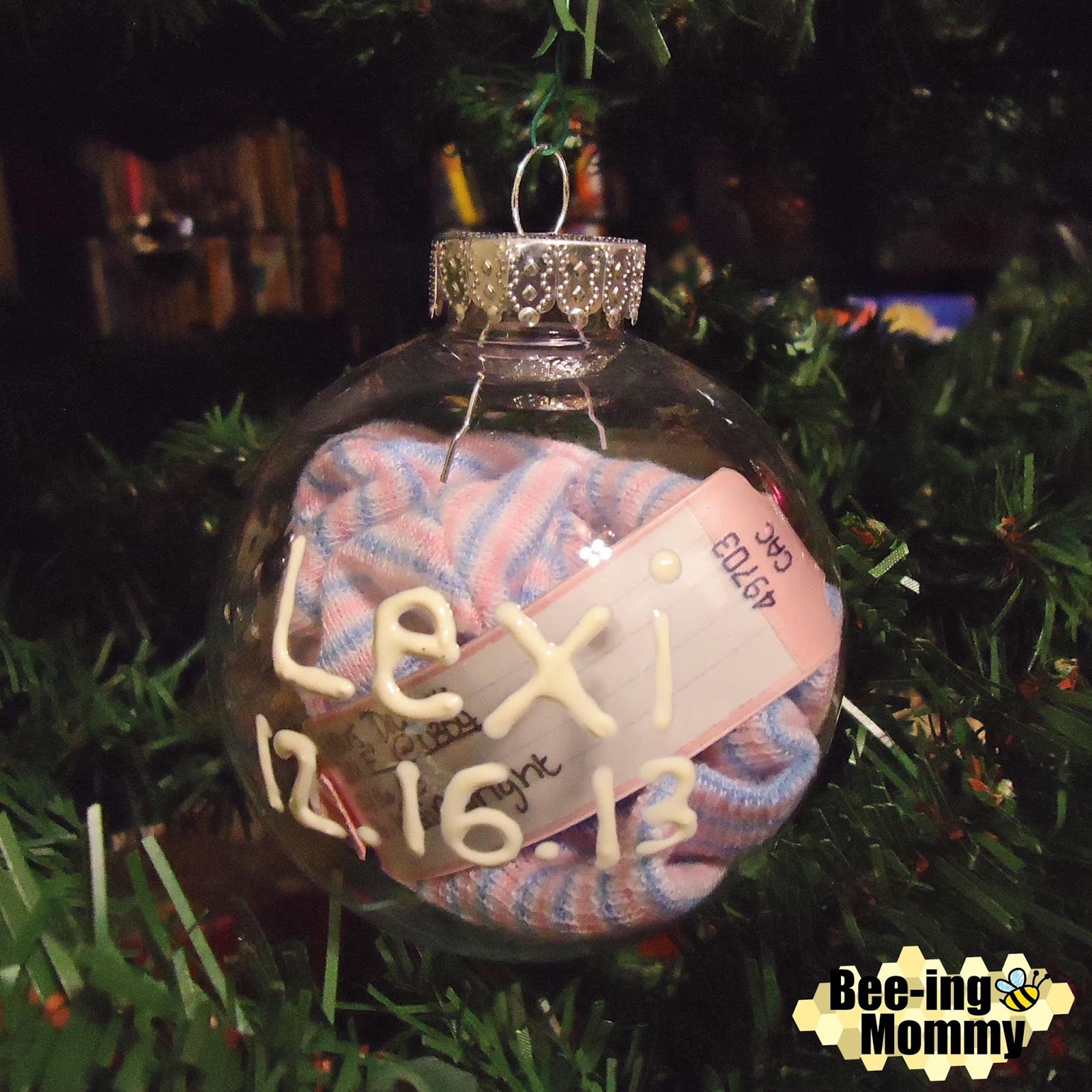 baby keepsake ornament