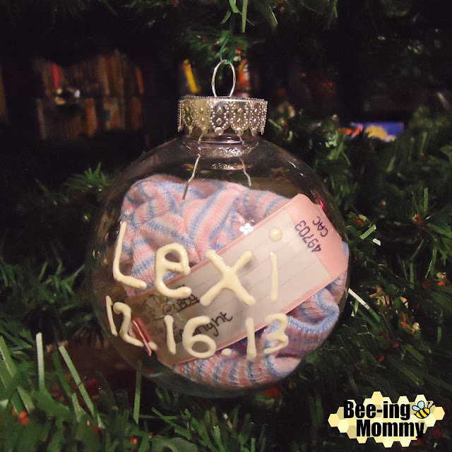 Baby's First Keepsake Christmas Ornament