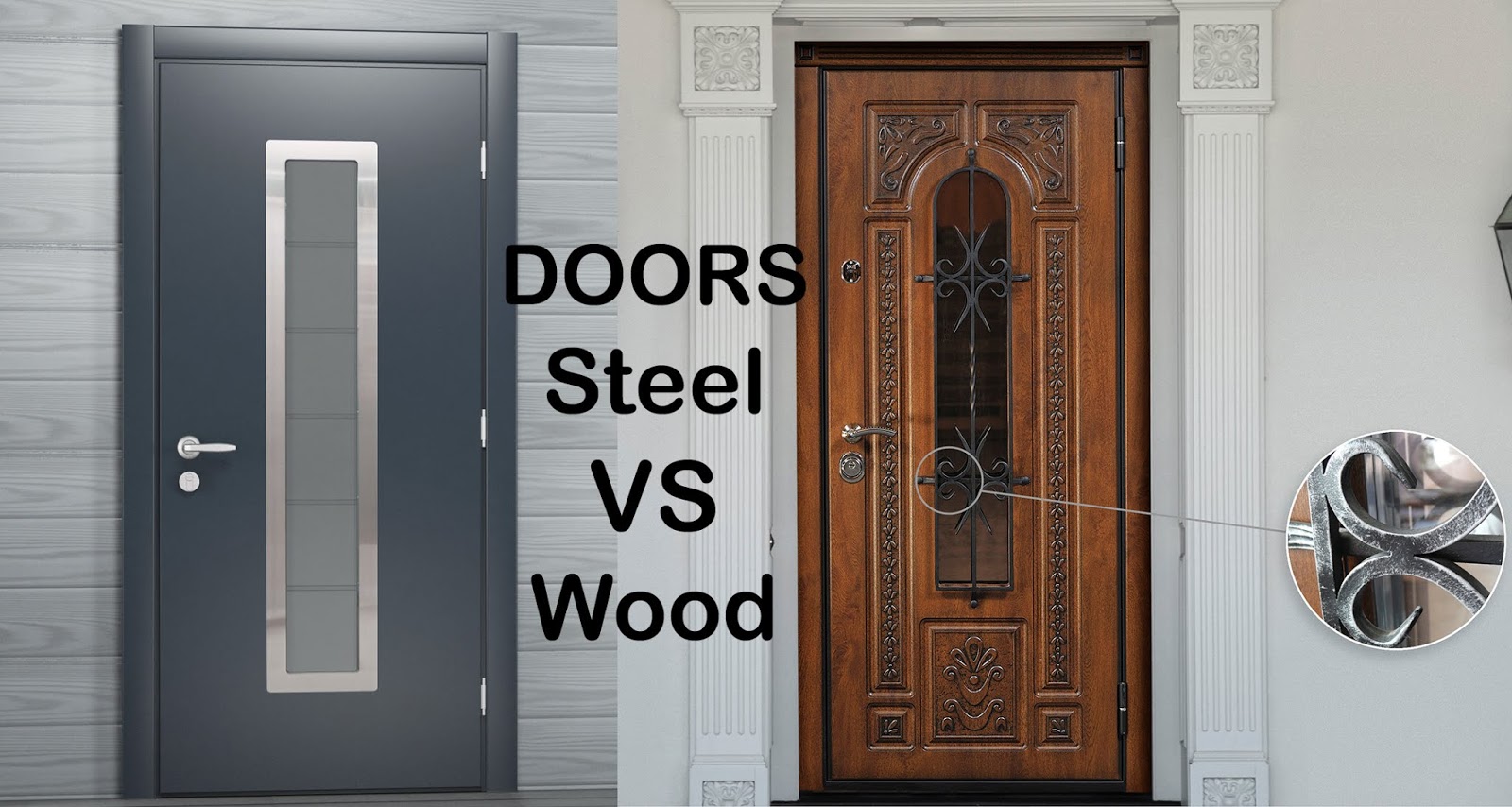 Comparison of Steel and Wooden Entry Doors