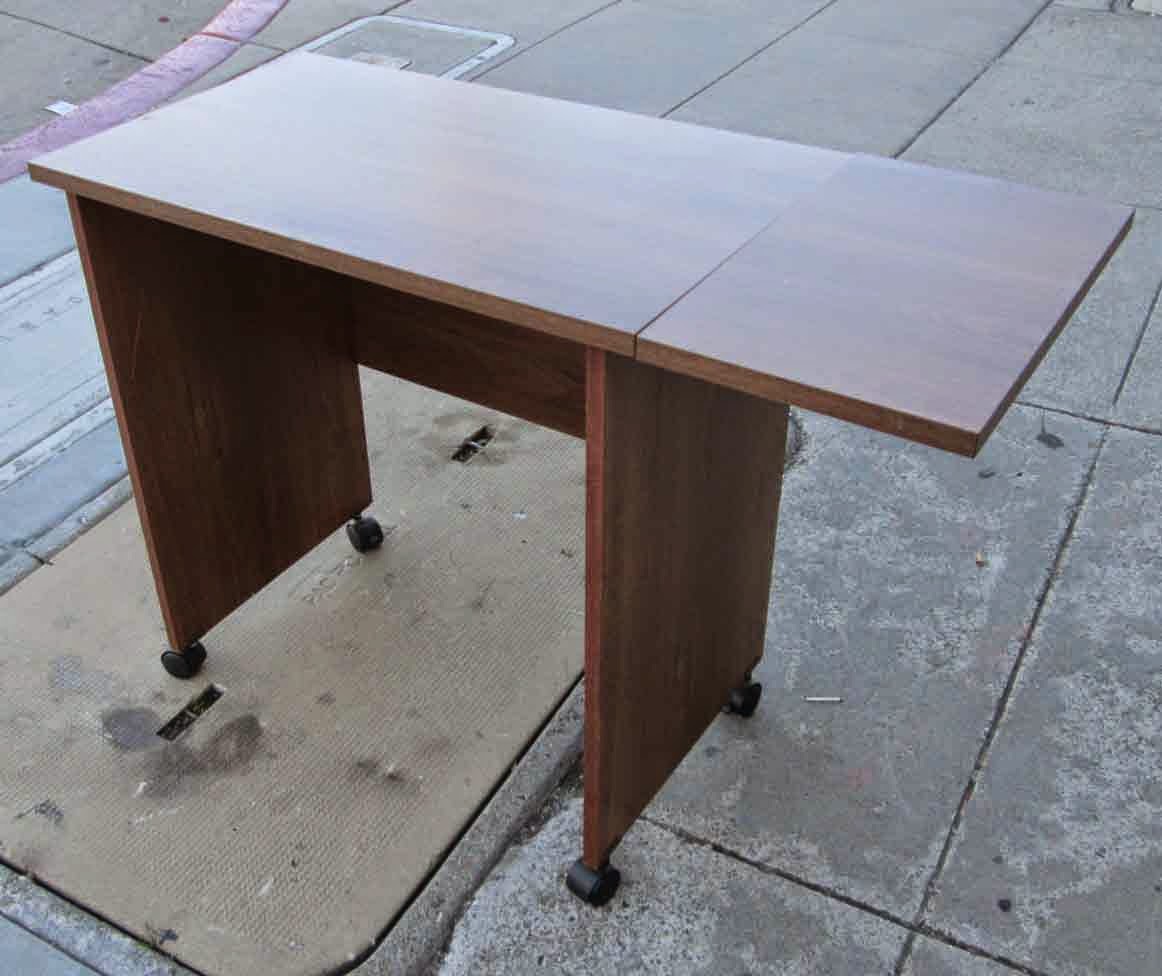 UHURU FURNITURE & COLLECTIBLES SOLD Desk with Drop Leaf 5