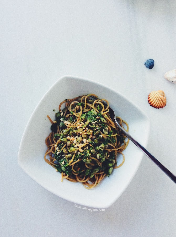Pesto albahaca / Pesto genovés vegano