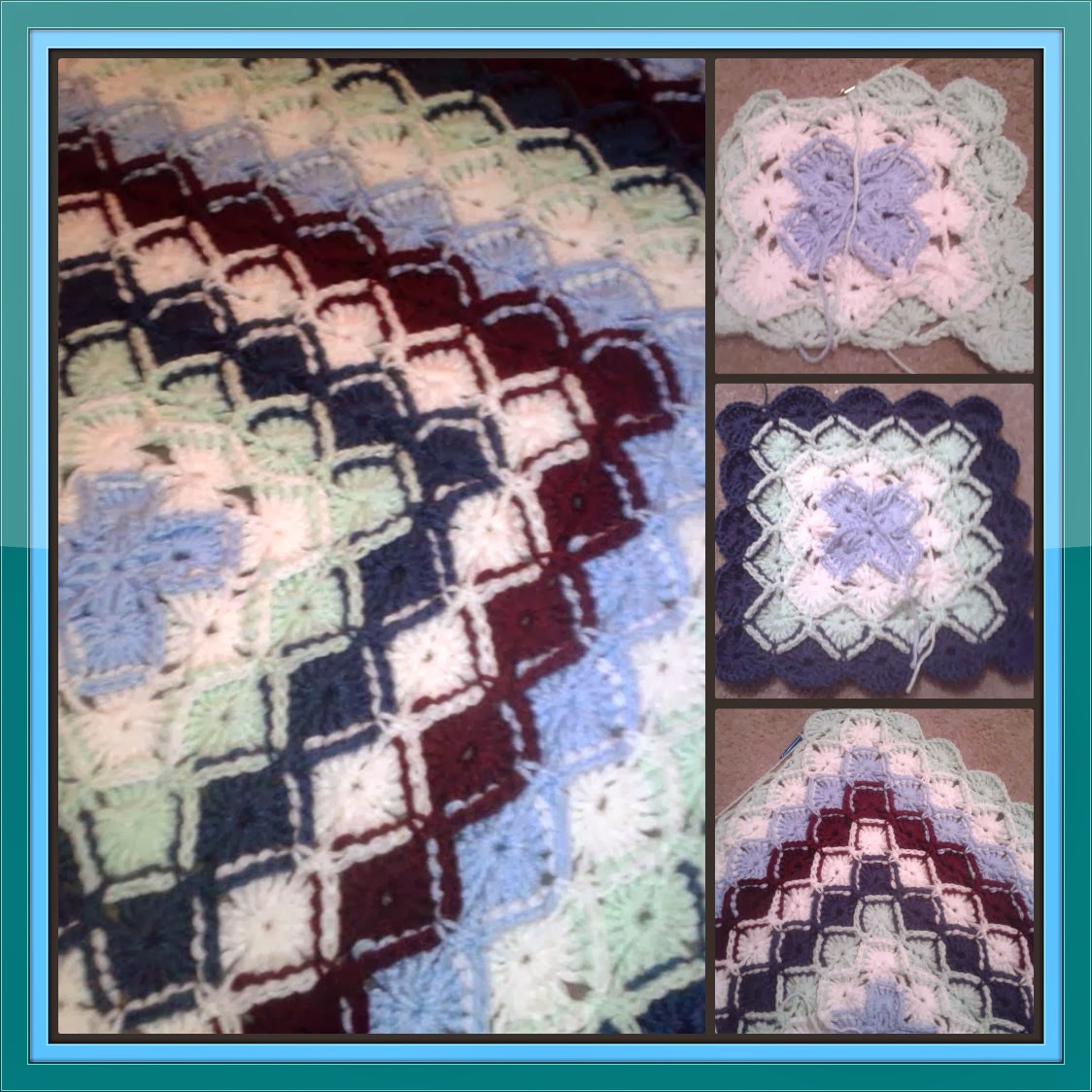 Homemade Homily Wool Eater Baby Blanket