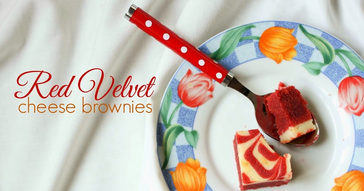 Aku Bukan Masterchef: Resepi 333 : Red Velvet Cheese Brownies