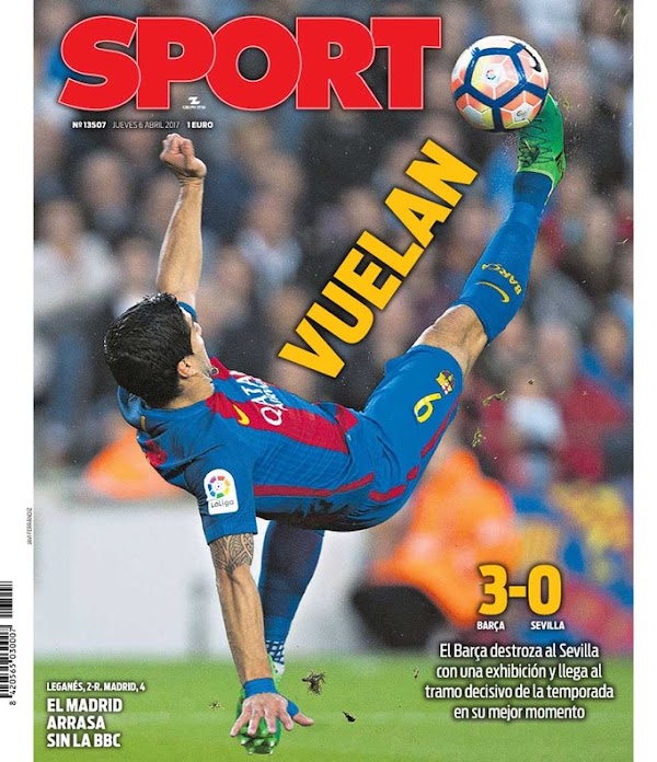 FC Barcelona, Sport: "Vuelan"