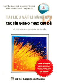 Tài Liệu Vật Lý 12 Nâng Cao - Nguyễn Cảnh Hòe