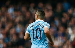 Manchester City striker Sergio Aguero returns from injury