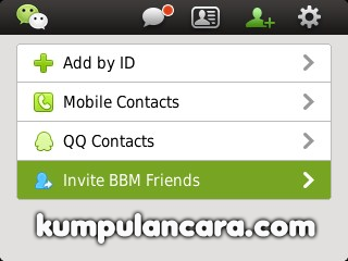WeChat Cara tambah teman BBM WeChat Cara tambah teman BBM
