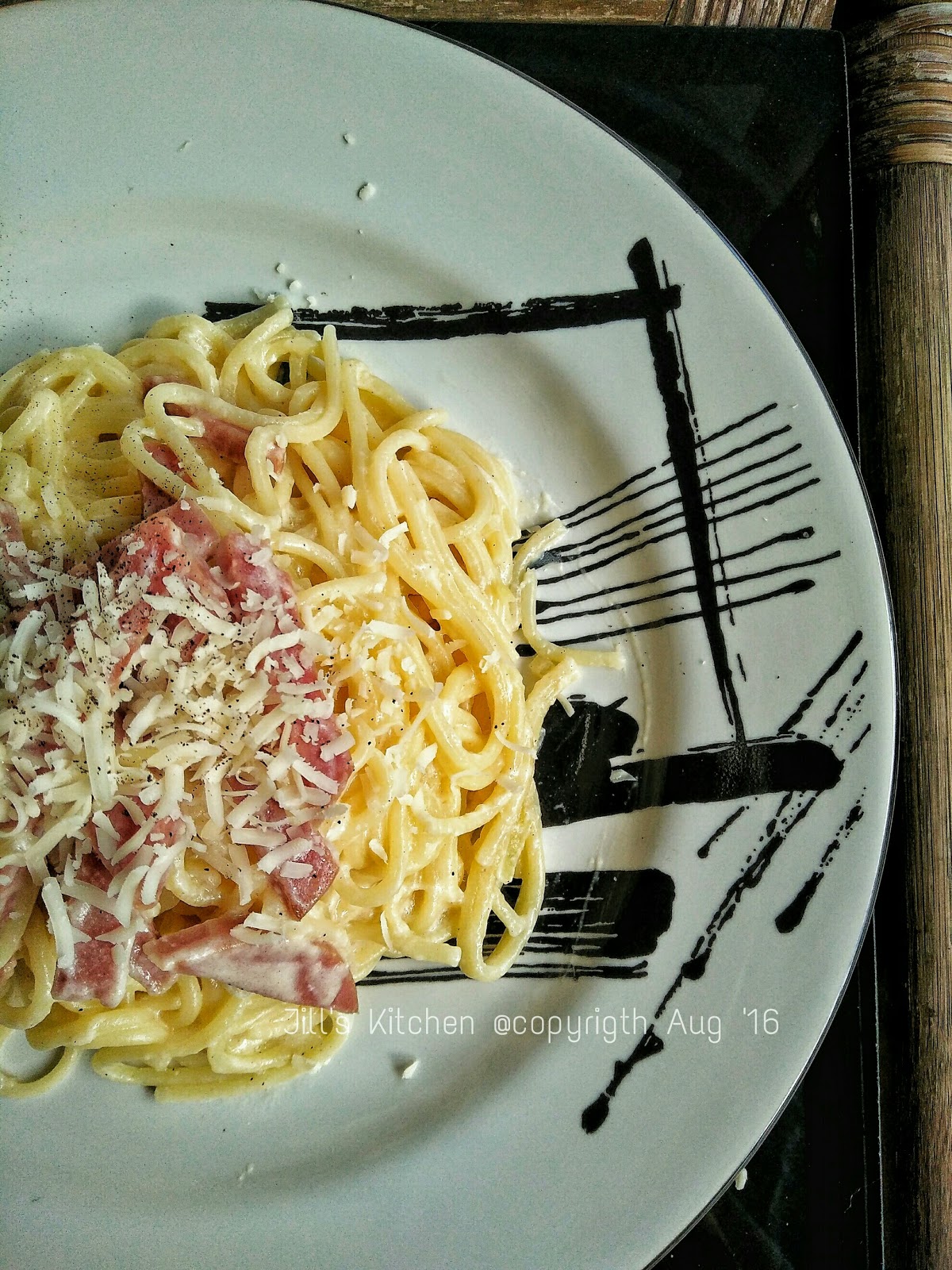Jill's Kitchen SPAGHETTI CARBONARA PRAKTIS EKONOMIS