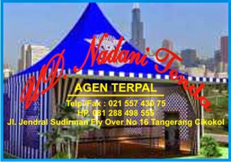 AGEN RESMI TERPAL TERMURAH ( UD.NADANI TENDA)