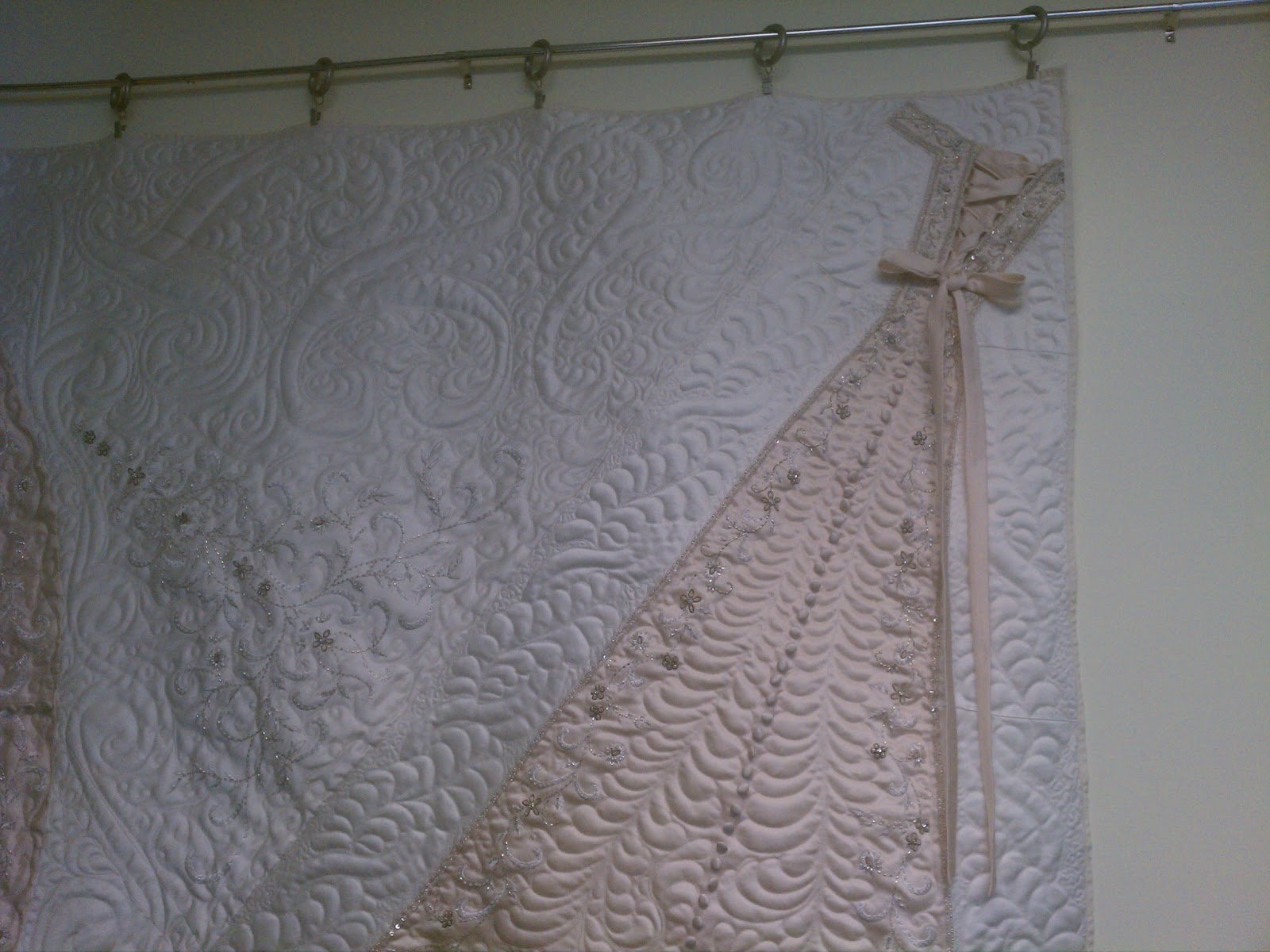 wedding dress quilt patternphoto