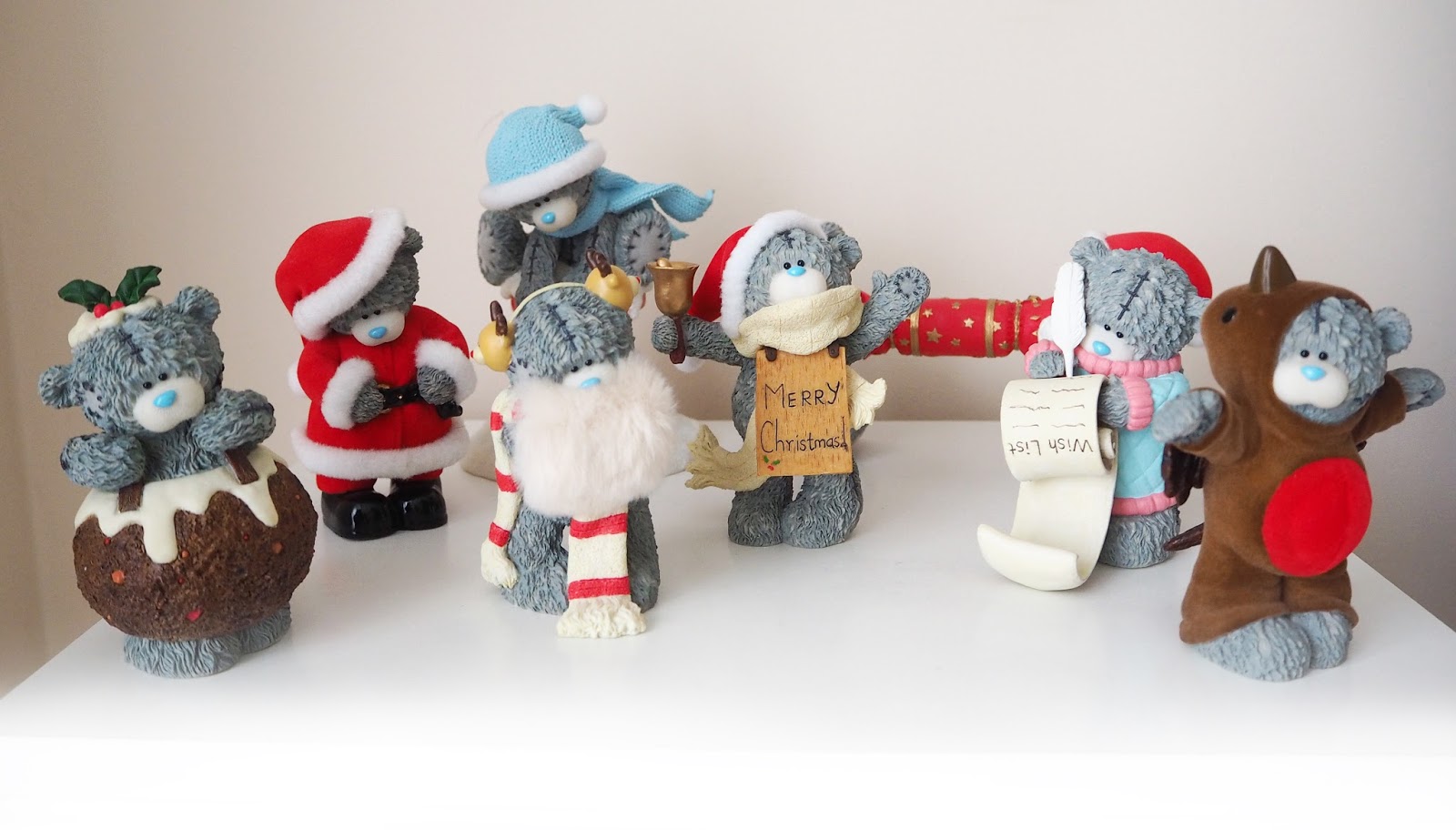 Christmas Me to You Bear Figurine Collection | Katie Kirk Loves