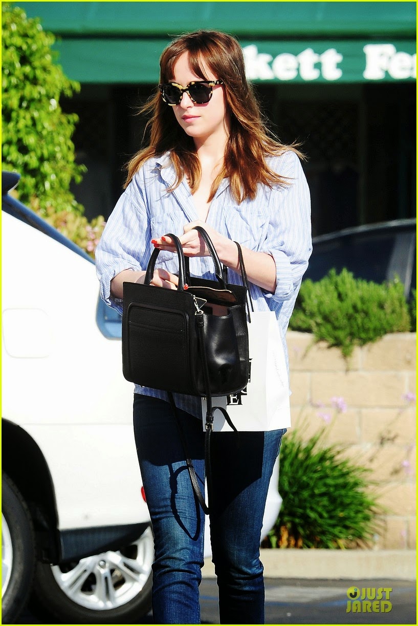 Celeb Diary: Dakota Johnson enjoying some shopping in Los Angeles