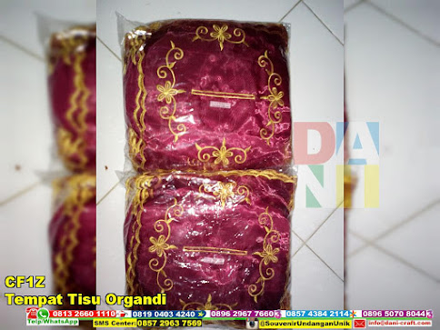 jual Tempat Tisu Organdi